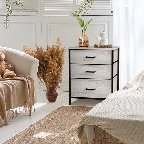 3 Drawer Nightstand F2830