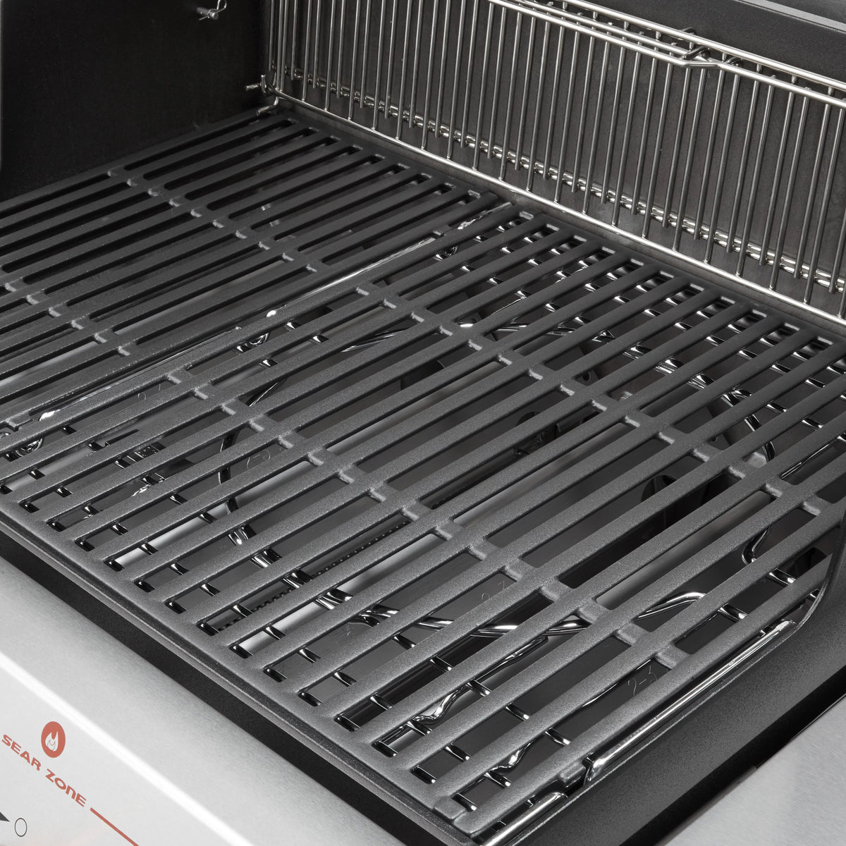 Black 3-Burner Natural Gas Grill with Side Burner W44241