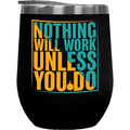 Black 12oz Wine Tumbler H2274