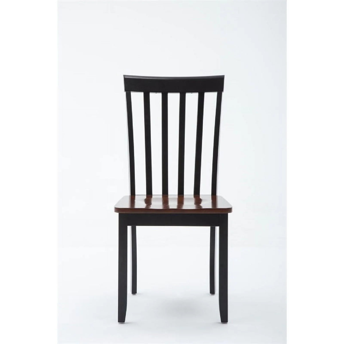 Black Cherry Wood Dining Chair Set of 2 H517