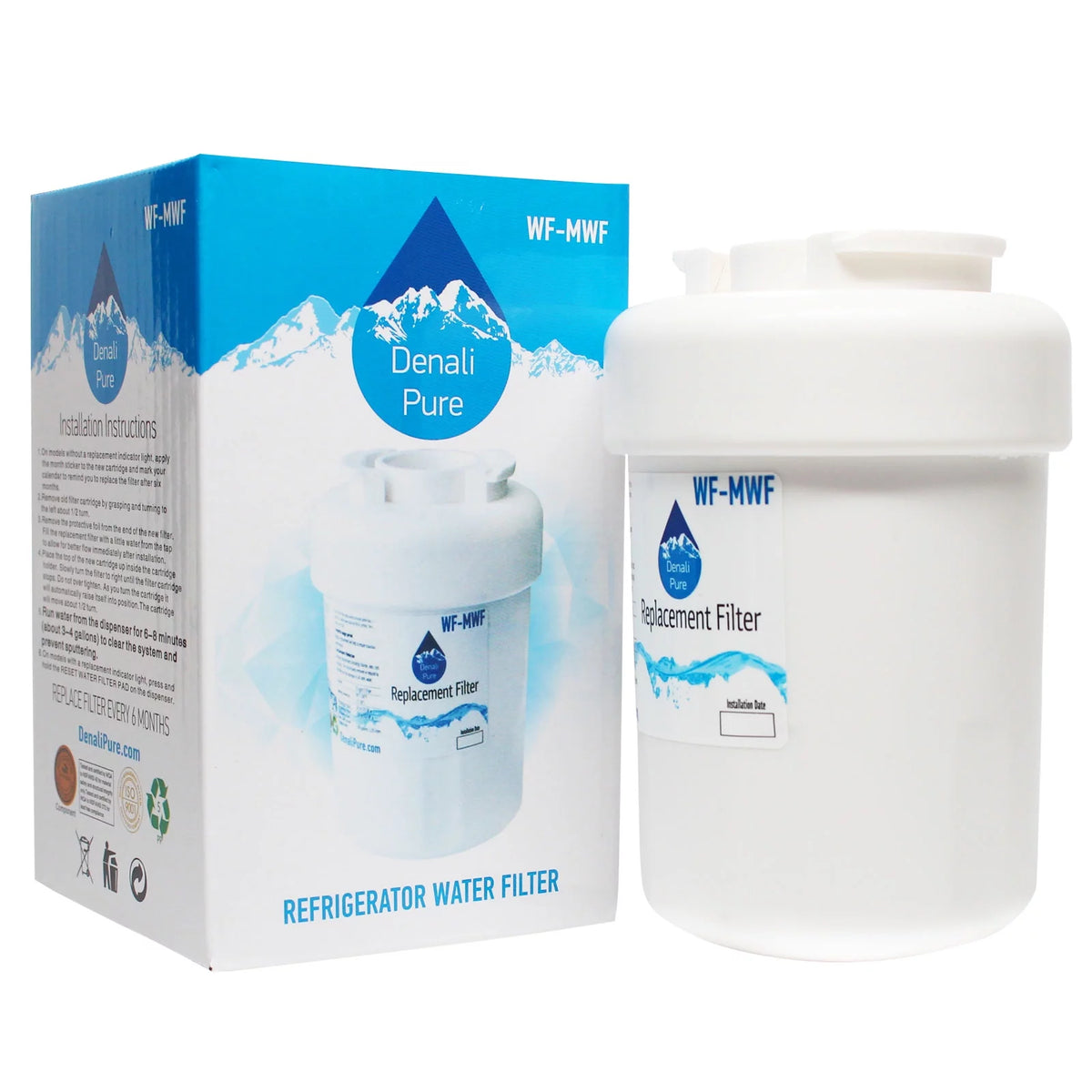 4-Pack Replacement Refrigerator Water Filter Cartridge V212336