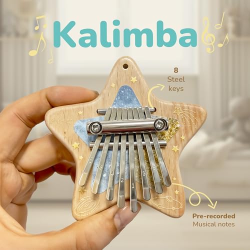 Kalimba, Rainstick, Rain Drum & Ocean Drum Musical Instruments A36383