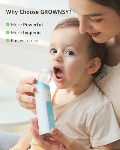 Baby Nasal Aspirator with 3 Soft Silicone Tips R932