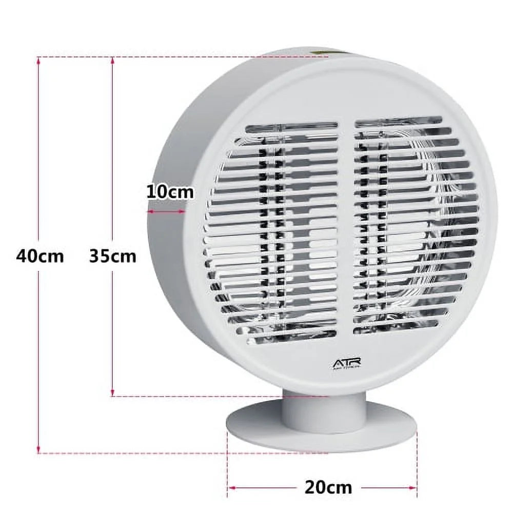 White Portable Infrared Electric Patio Heater E7741
