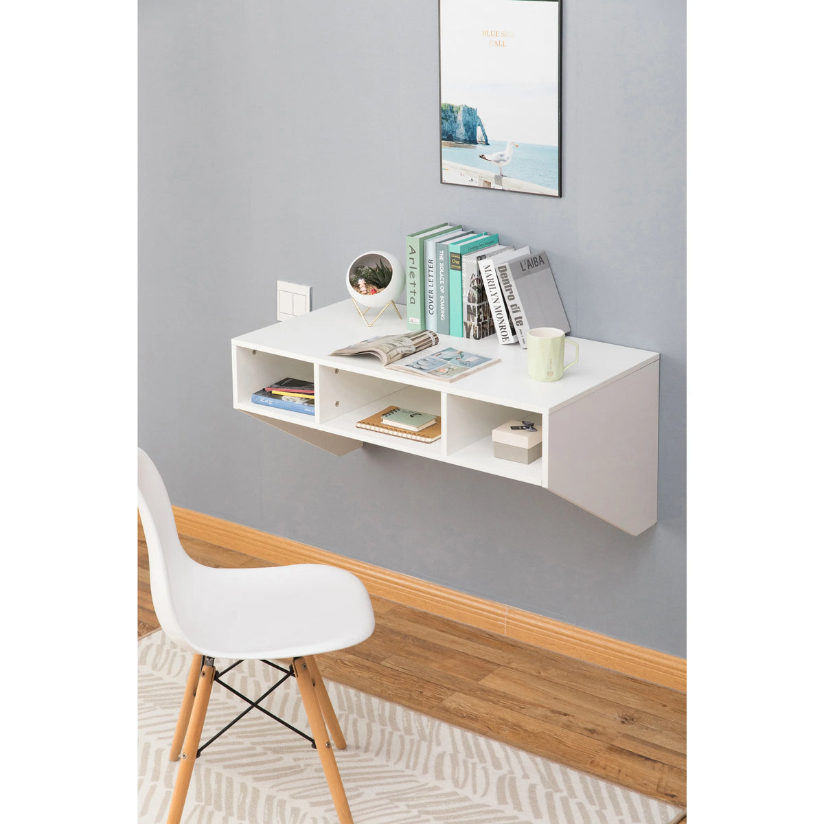 Wall Mounted Home Office Furniture Set U757143