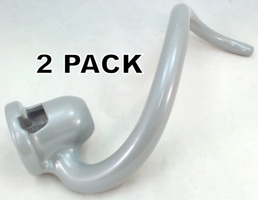 2 Pk Stand Mixer Spiral Coated Dough Hook V662