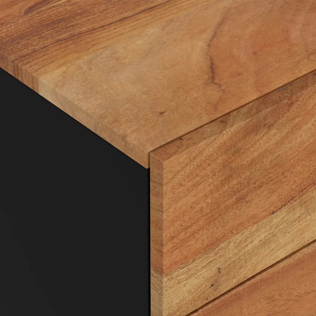 Solid Wood Acacia Bedside Cabinet L870708