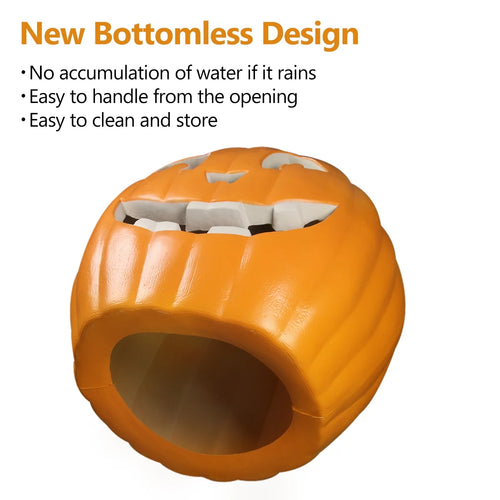 21 in Pre-lit LED Jack O Lantern Pumpkin Lantern D3264