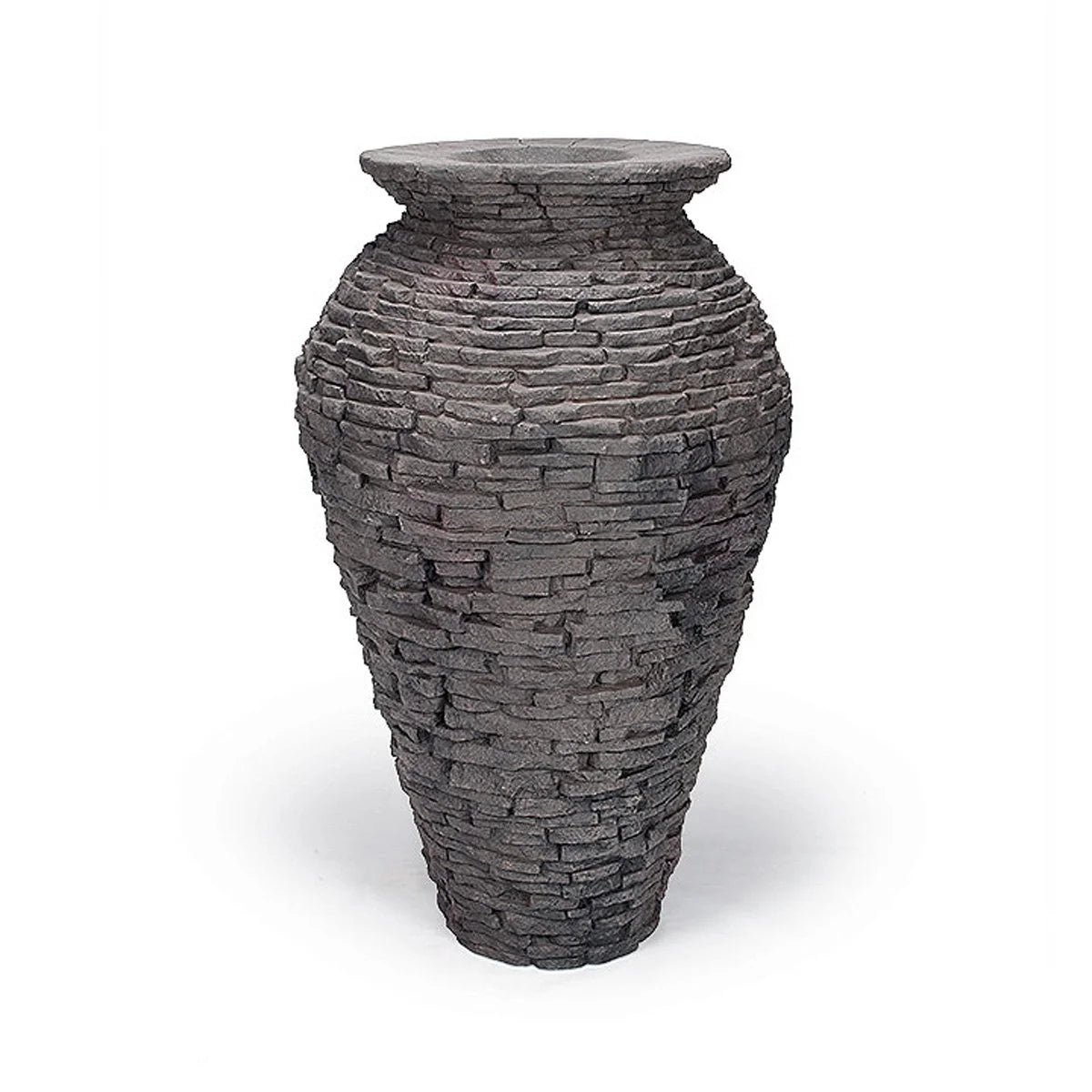 Medium Stacked Slate Urn Landscape Fountain Kit P759925