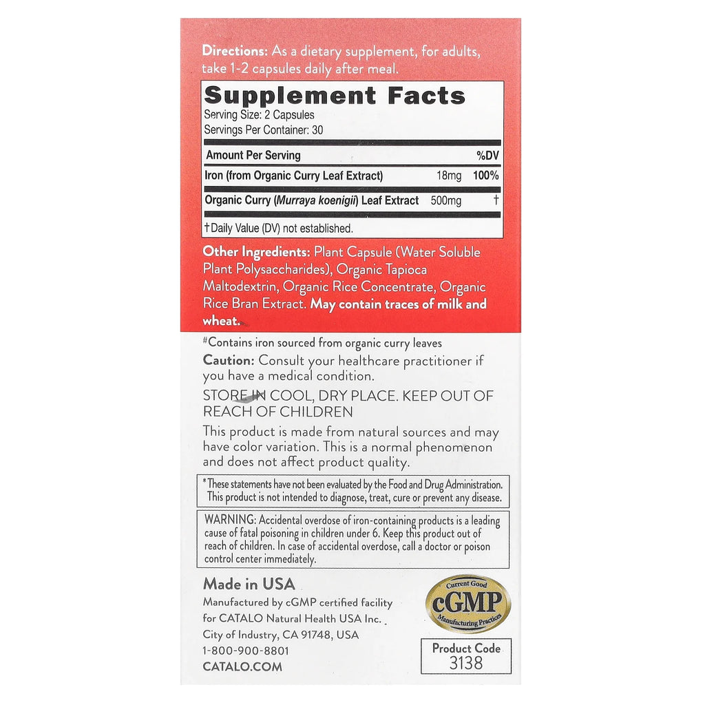 Women's Iron 60 Vegetarian Capsules C823365