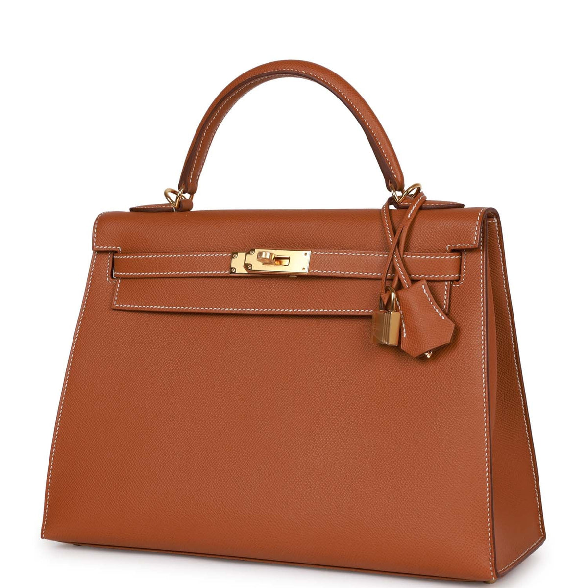 Gold Epsom Leather Bag H890