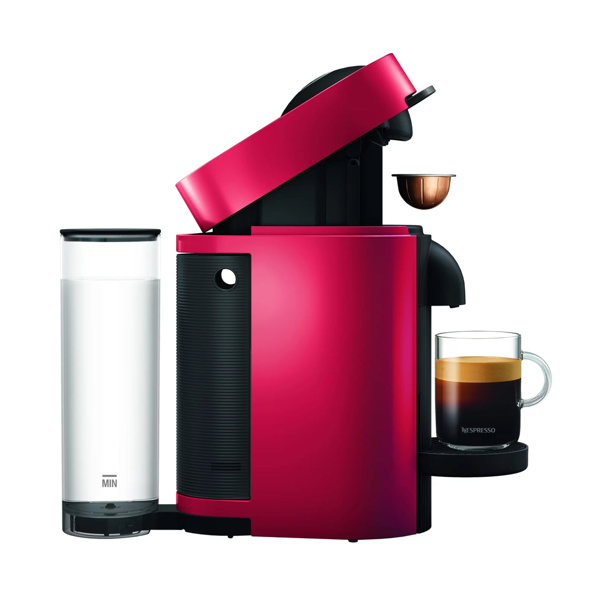 Cherry Red Coffee and Espresso Maker M2980