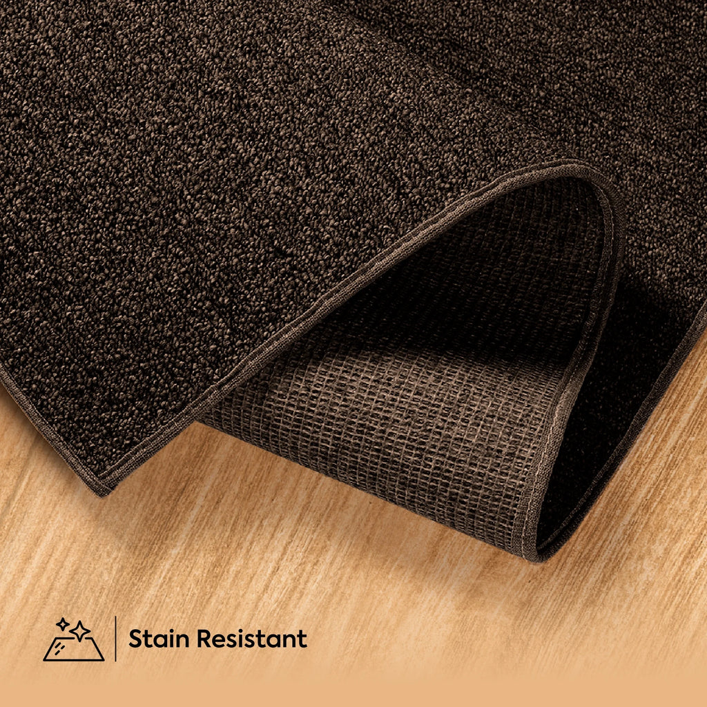 Chocolate 2' x 2' Square Indoor/Outdoor Area Rug V136002