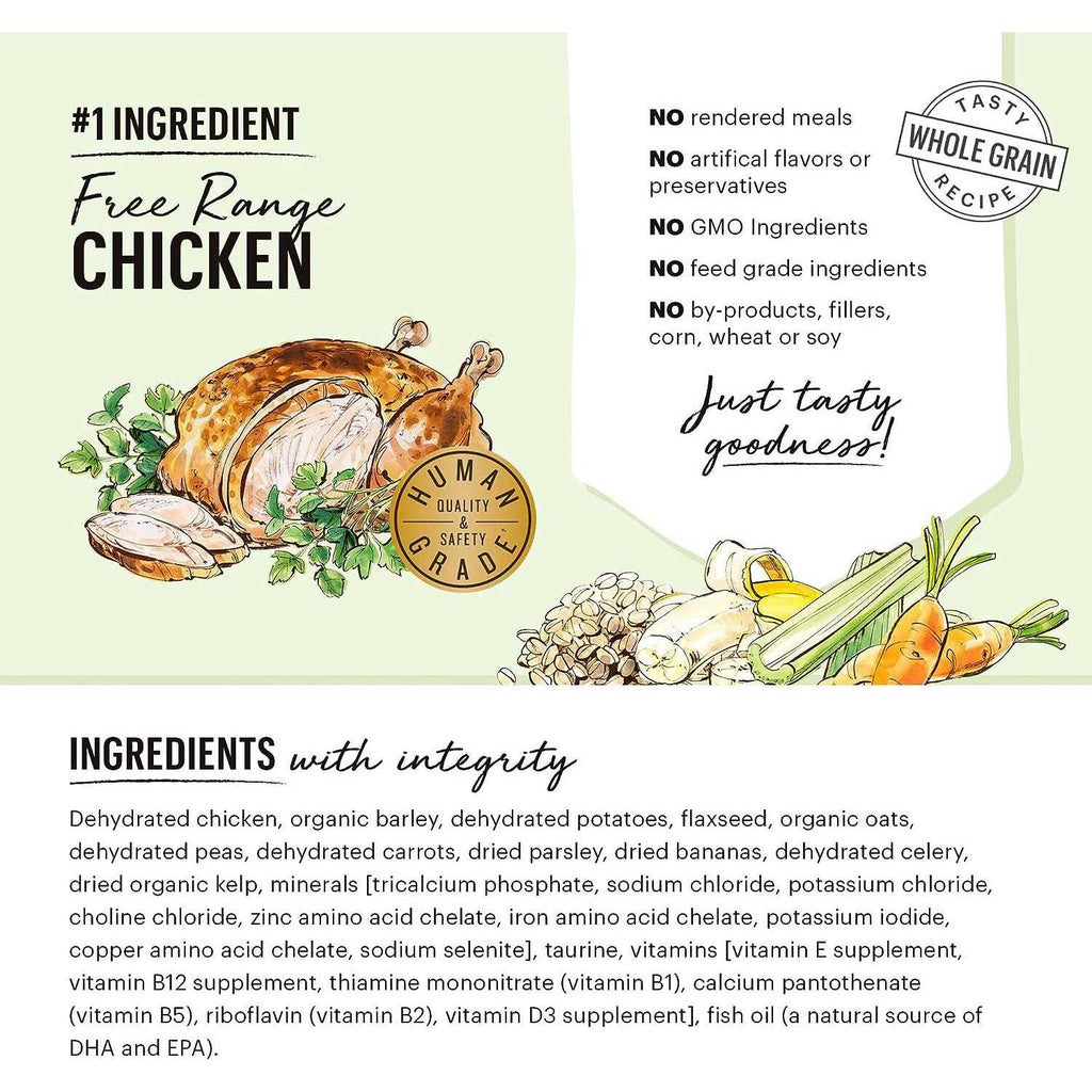 Dehydrated Whole Grain Chicken Dog Food T976802