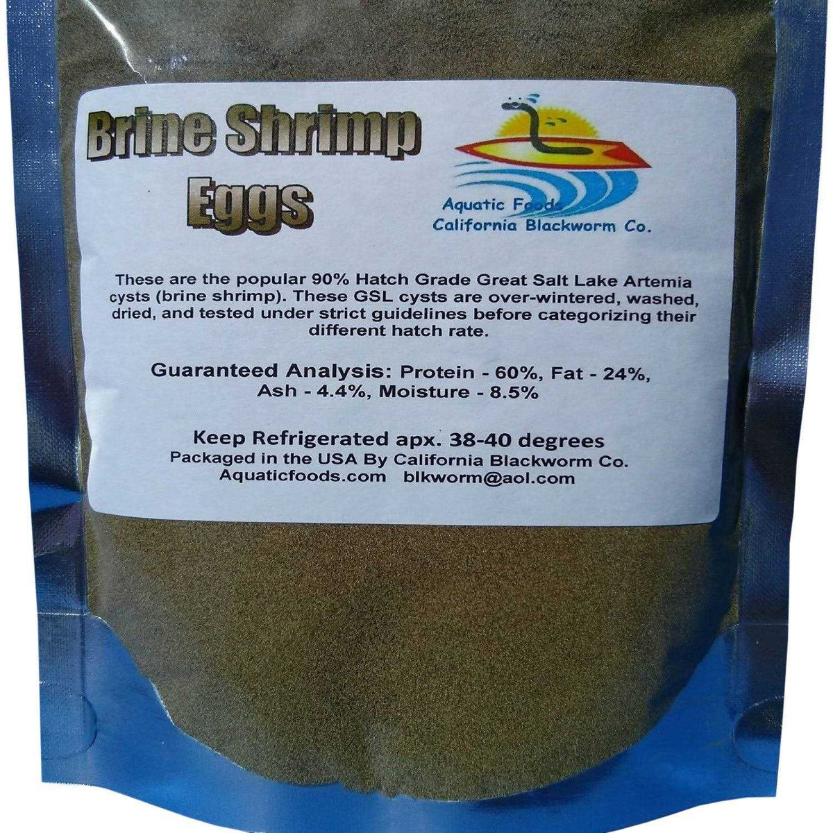 Brine Shrimp Eggs 90% Hatch J134