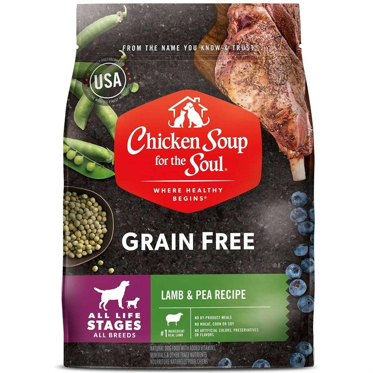 Grain Free Pea Sweet Potato Dry Dog Food L2503