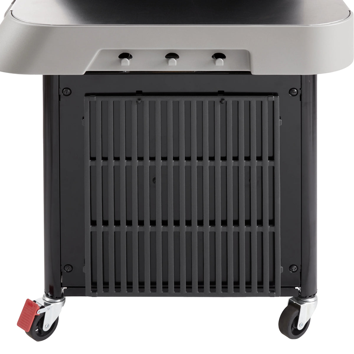 Black 3-Burner Natural Gas Grill with Side Burner W44241
