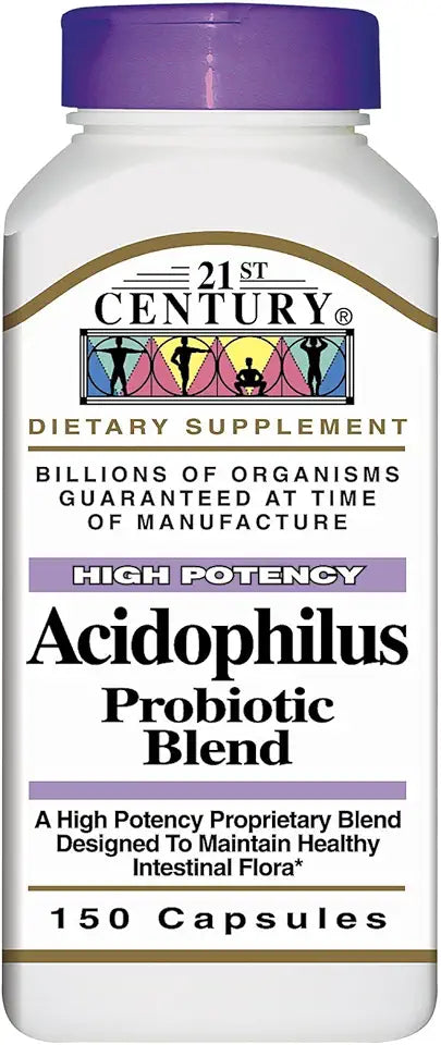 Acidophilus Probiotic Blend Capsules 150 ct Pack of 4 X99219