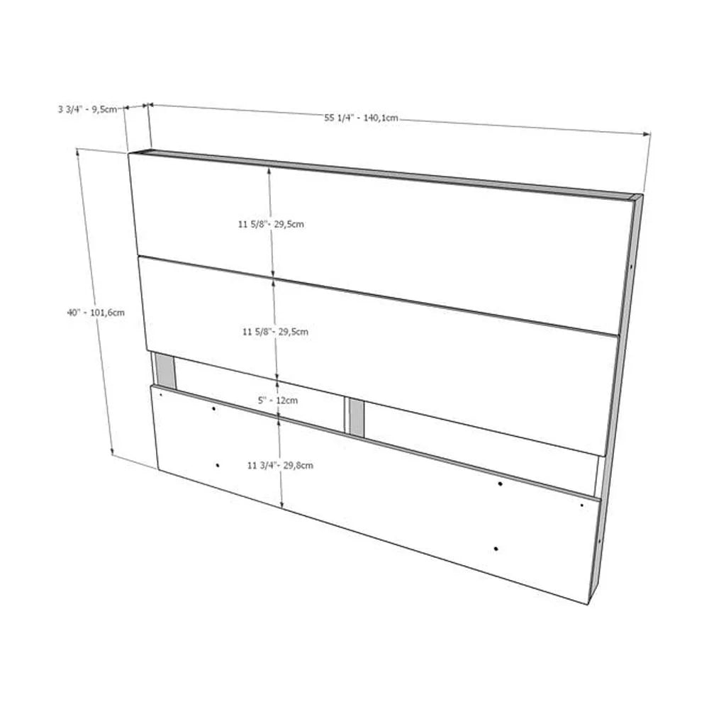 4 Piece Full Size Bedroom Set K528