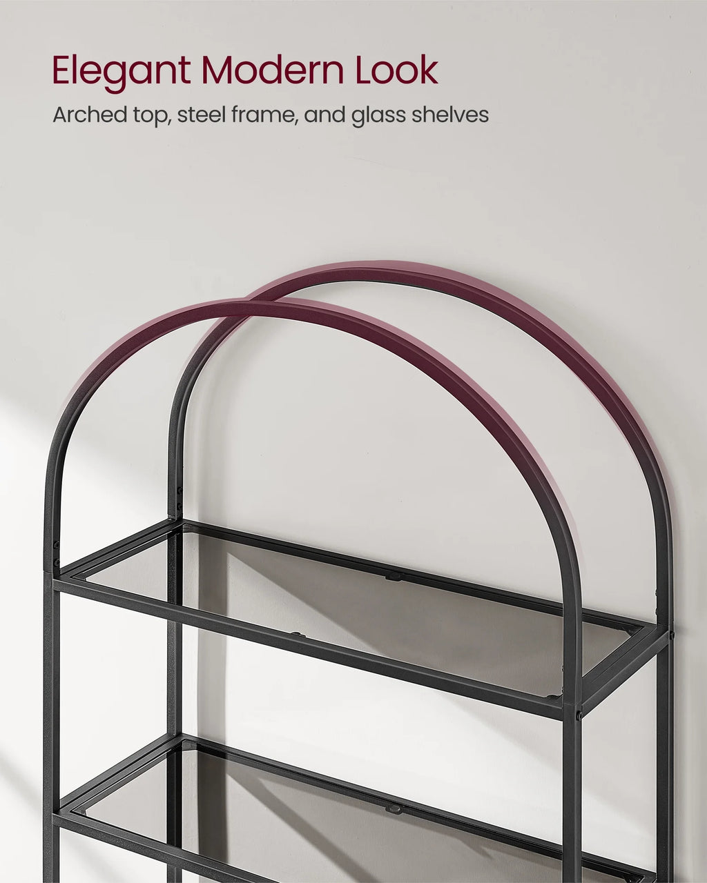 5-Tier Metal Bookcase R50331