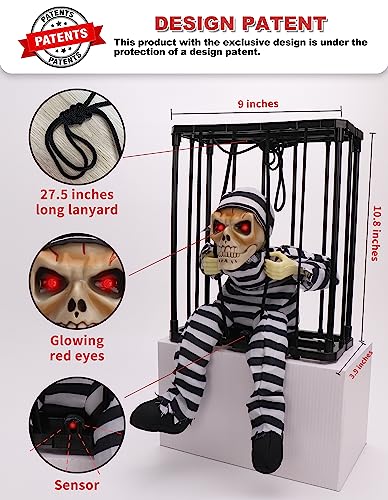 Animated Halloween Decorations with Motion Sensor N5551
