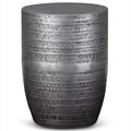 15" Metal Accent Side Table V371464