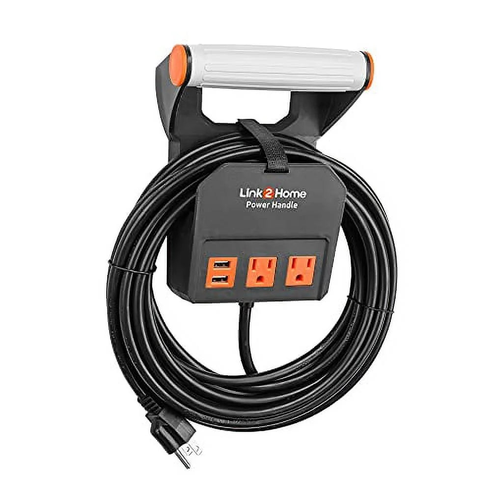 20 ft 14AWG 2 Outlets Extension Cord B450429