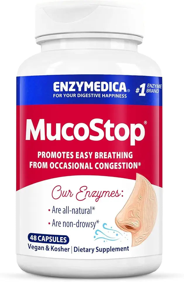 Natural Enzyme Supplement 48 Count O1217