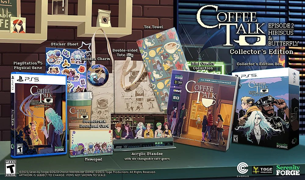 Coffee Talk Episode 2: Hibiscus & Butterfly Collector's Edition C9147