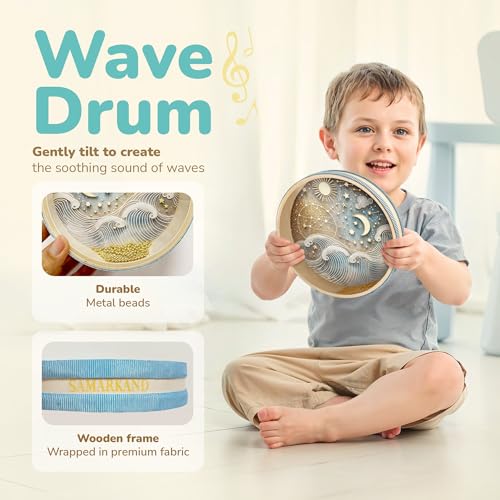 Kalimba, Rainstick, Rain Drum & Ocean Drum Musical Instruments A36383