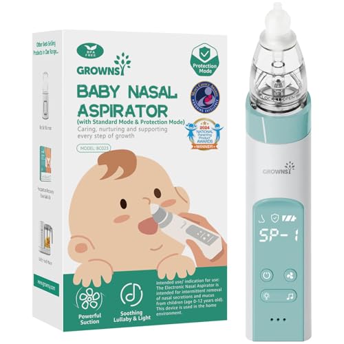 Baby Nasal Aspirator with 3 Soft Silicone Tips R932