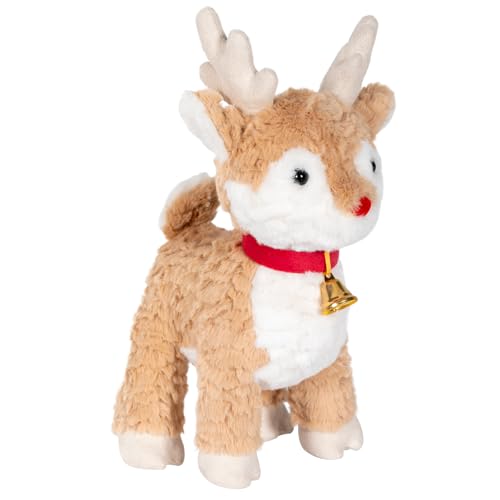 12.6 Inch Reindeer Stuffed Animal Plush Toy Q67406