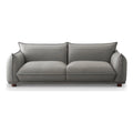 Gray Leather Living Room Couch O4978