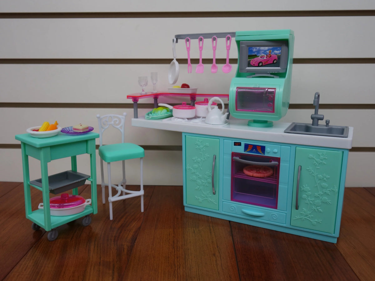 Kitchen Set Dollhouse Furniture Q27118
