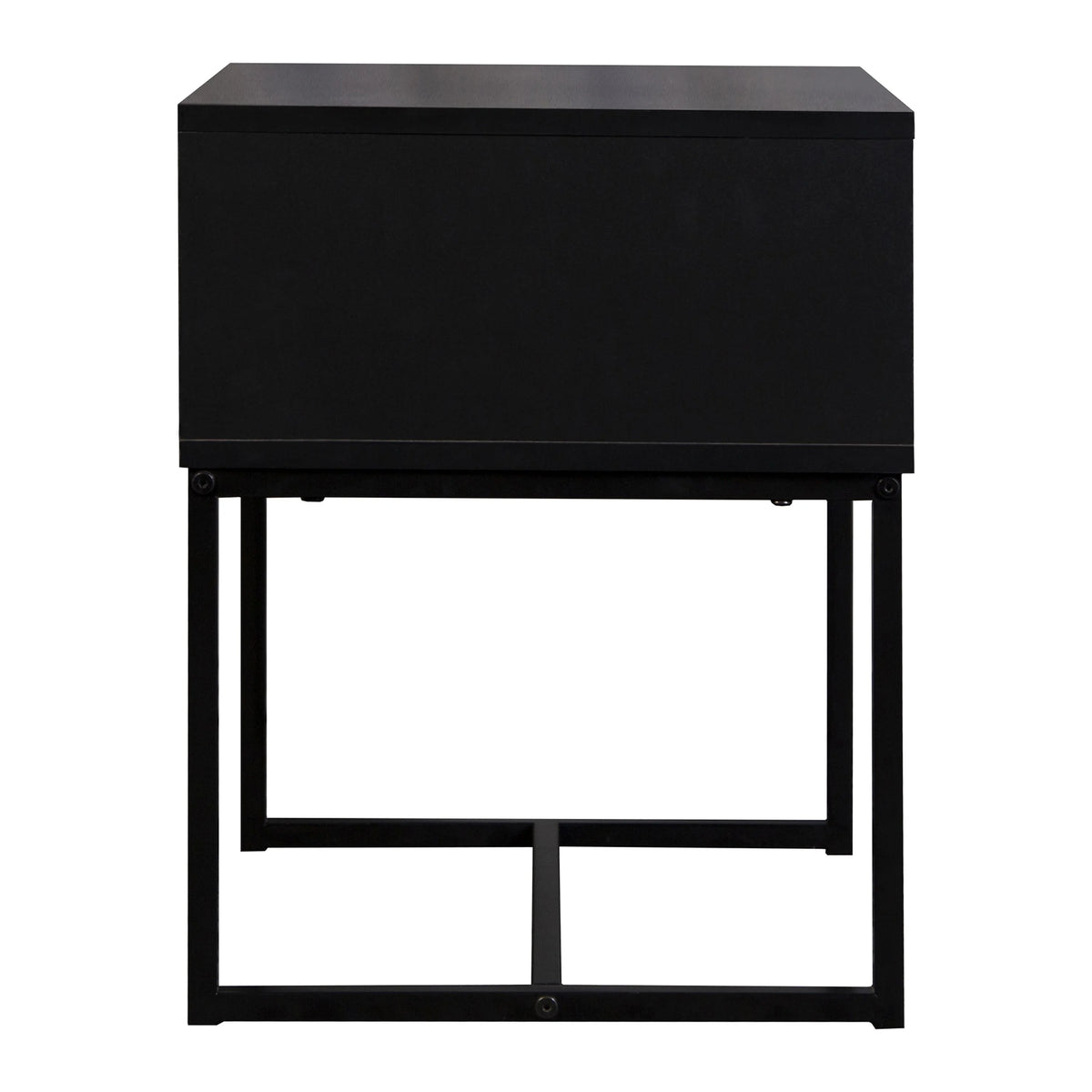 Coastal Modern Console Table with Wood Drawer O990123