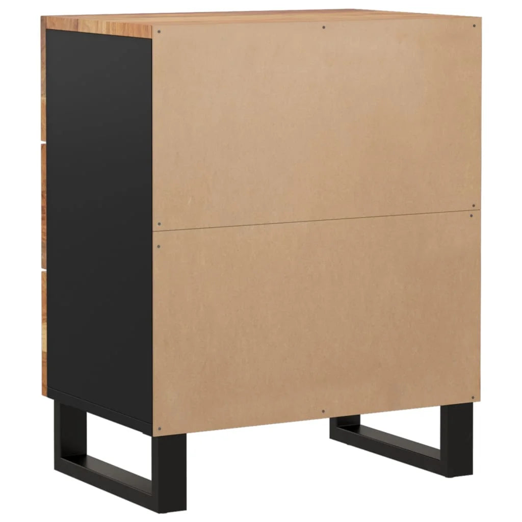 Solid Wood Acacia Bedside Cabinet L870708