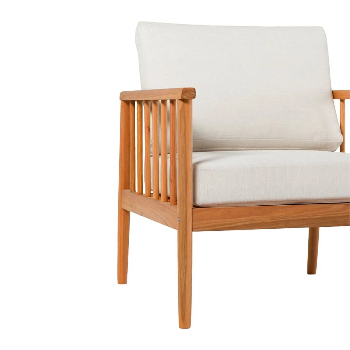 Solid Wood Spindle Lounge Chair G7042