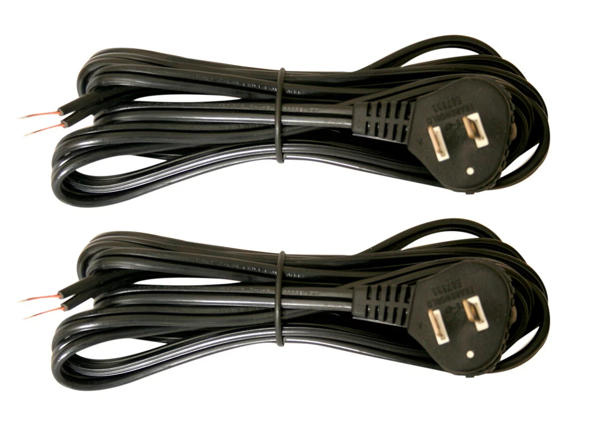 Black 8 ft Lamp Cord Set of 2 Z939462
