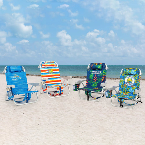 2-Pack Lay Flat Reclining Beach Chair X200428