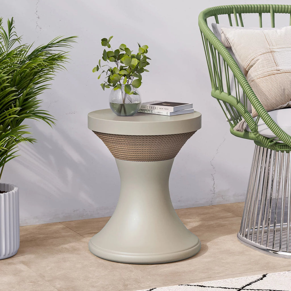 Sand Grey Concrete Accent Coffee Table G80749